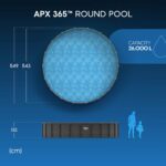 Bestway 561KC Set Aufstellpool APX 365, 549 x 132 cm – Bild 3