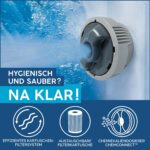 Bestway® Lay-Z-SPA® Cancun AirJet™ Whirlpool, 180 x 66 cm, 2-4 Personen, rund, graue Rattan-Optik – Bild 7