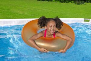 Bestway Pool-Set, rechteckig, 9 ft 3 Zoll x 6 ft 5 Zoll x 33 Zoll oder 2,82 m x 1,96 m x 84 cm – Bild 5