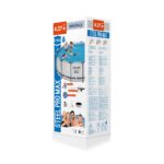 BESTWAY 5612X Abnehmbarer Pool Steel Pro Max 427 x 122 cm, mit Kartusche 3.028 L/H Abdeckung und Leiter, 56088, Blau – Bild 7