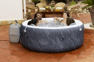 Bestway LAY-Z-SPA WLAN-Whirlpool Boracay AirJet Ø 180 x 66 cm, rund – Bild 2