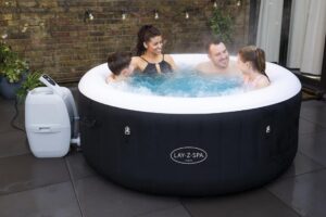 Bestway Lay-Z-SPA Miami AirJet Whirlpool, 2-4 Personen, Miami AirJet, 180 x 66 cm – Bild 2