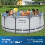 Bestway Aufstellpool rund 366x122 cm, Komplett-Set mit Filterpumpe – Bild 3
