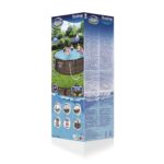 Bestway Steel Pro Max Framepool-Set, rund, mit Filterpumpe & Sicherheitsleiter 366 x 100 cm – Bild 3